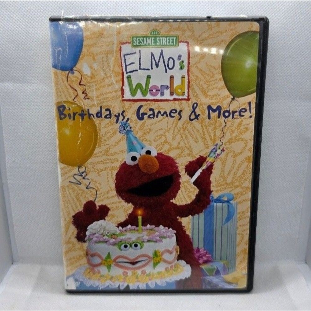 Sesame Street Elmo's World: Birthdays, Games & More! DVD OOP
